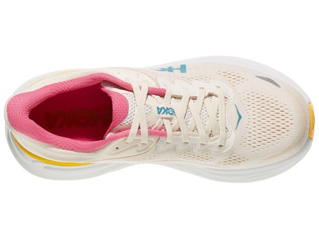 HOKA Bondi 9\Womens Shoes\Alabaster/Birch