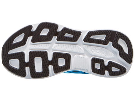 HOKA Bondi 9\Womens Shoes\Skyward Blue/Neon Fuchsia