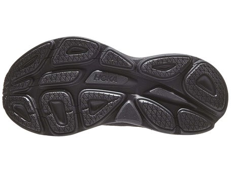 HOKA BONDI 8 - Zapatillas de running neutras - black/white/negro 