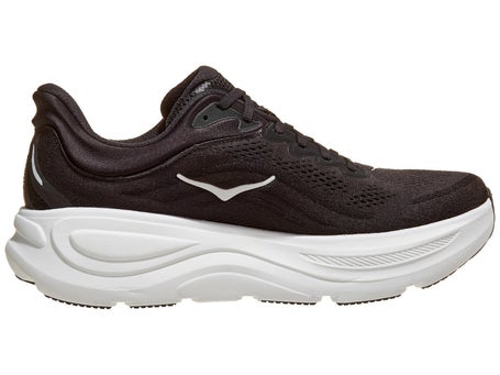 HOKA Bondi 9 Herren Laufschuhe Schwarz Weiß