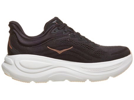 HOKA Bondi 9\Womens Shoes\Black/Rose Gold