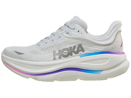 HOKA Bondi 9\Womens Shoes\Cosmic Grey/White
