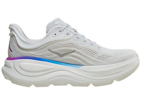Scarpe HOKA Bondi 9 Cosmic Grey White Donna