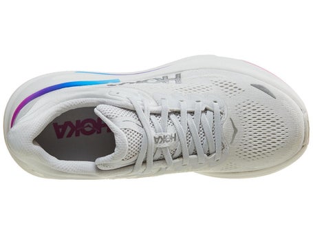Scarpe HOKA Bondi 9 Cosmic Grey White Donna