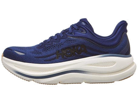 HOKA Bondi 9 Wide\Mens Shoes\Midnight Blue/Vars Navy 