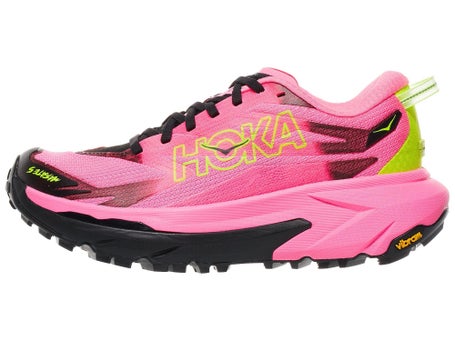 HOKA Mafate 5\Womens Shoes\Neon Rose/Black