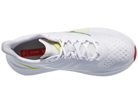 Scarpe HOKA Mach 6 Bianco Nimbus Cloud Uomo