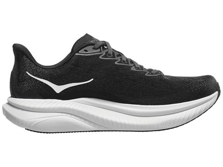 HOKA Mach 6 Herren Laufschuhe Schwarz Weiß