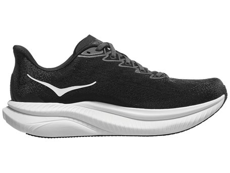 HOKA Mach 6 Wide\Mens Shoes\Black/White