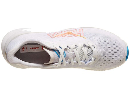 HOKA Mach 6\Womens Shoes\White/Nimbus Cloud