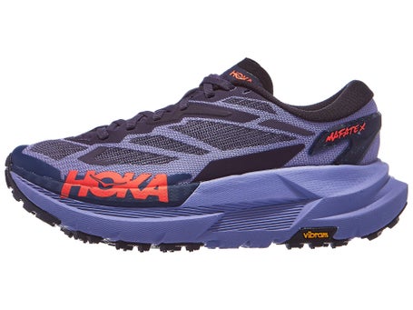 HOKA Mafate X\Womens Shoes\Berry Jam/Squid Ink