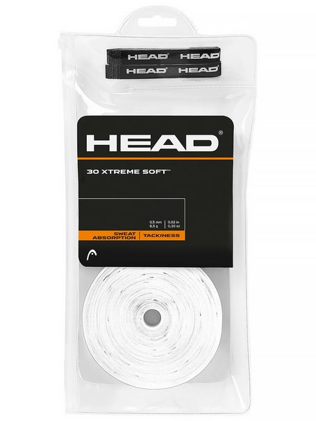 Overgrip Head XtremeSoft Bianco Conf. da 30