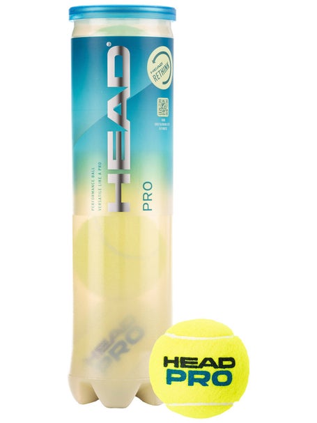 Tubo de 4 pelotas HEAD Pro
