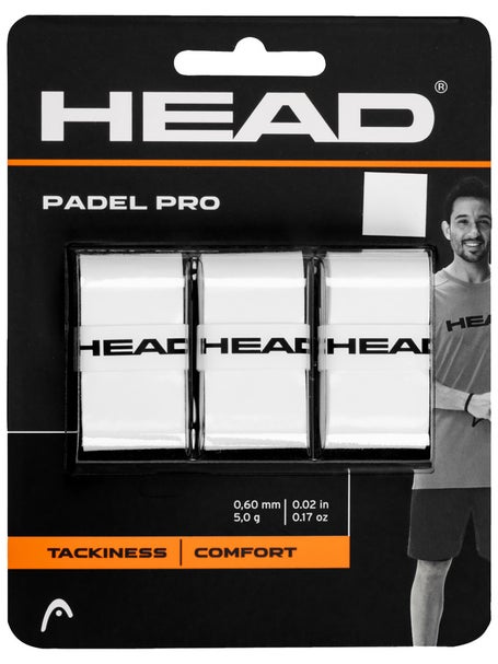 Head Padel Pro Overgrip 3 Pack White