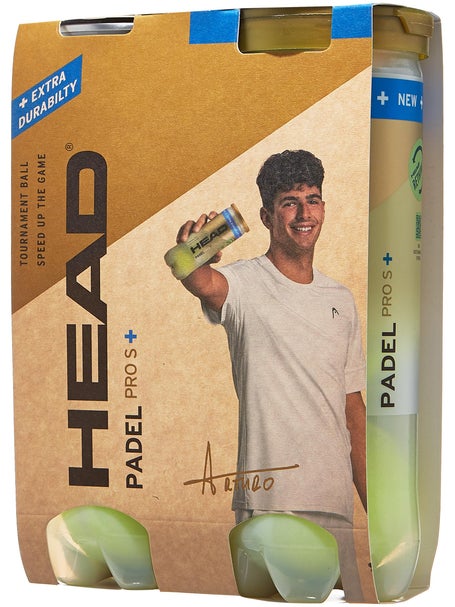 Head Padel Pro S + 3 Ball Bi-Pack