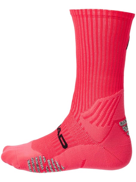 HEAD Padel Crew 1-Pack Socks Fiery Coral