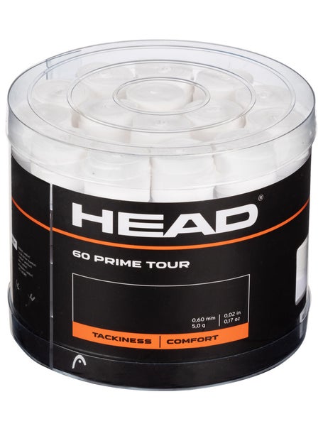 60 surgrips Head Prime Tour blancs