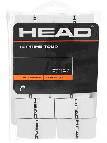Overgrips HEAD Prime Tour Blanco Pack de 12