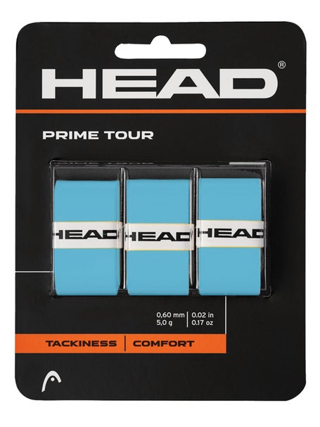 3 Surgrips Head Prime Tour Bleu