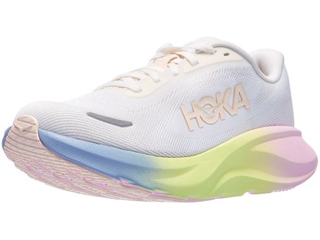 HOKA Rincon 5\Womens Shoes\Alabaster/Tangerine Glow