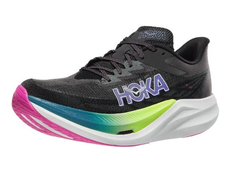 HOKA Rocket X 3\Unisex Shoes\Black/Neon Nebula