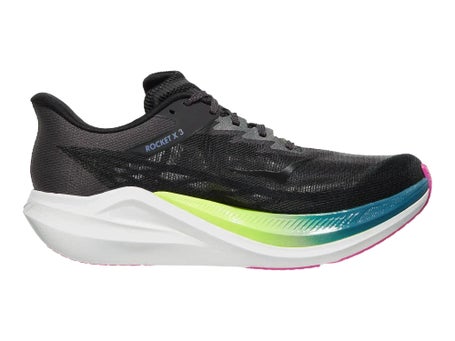 HOKA Rocket X 3\Unisex Shoes\Black/Neon Nebula