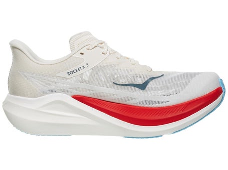 Chaussures Unisexe HOKA Rocket X 3 Alabaster Frost