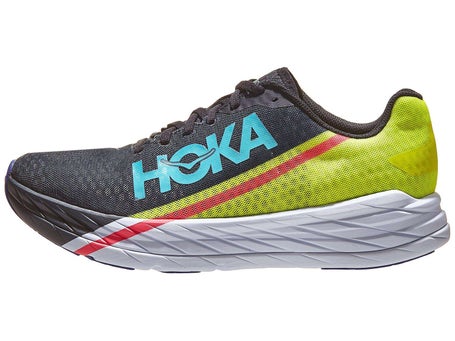 HOKA Rocket X Unisex Shoes Black/Evening Primrose - Running Warehouse ...