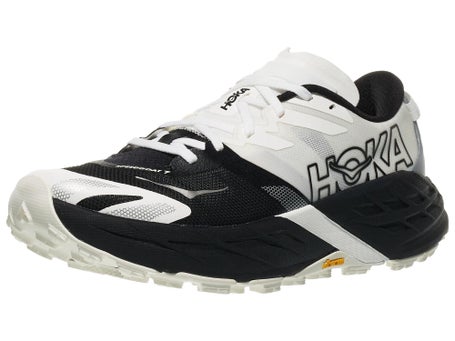 HOKA Speedgoat 7\Mens Shoes\Black/White
