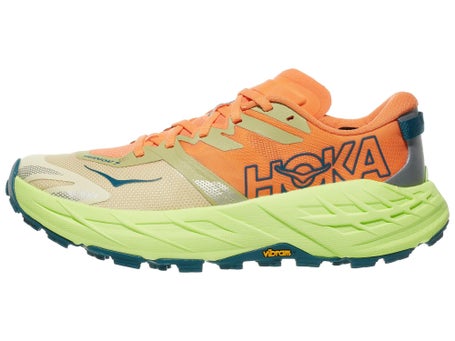 HOKA Speedgoat 7\Womens Shoes\Persimmon/Neon Yuzu