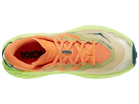 HOKA Speedgoat 7\Womens Shoes\Persimmon/Neon Yuzu