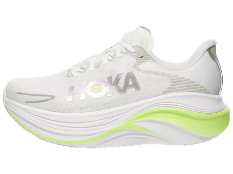 HOKA Skyward X 2\Mens Shoes\White/Neon Yuzu