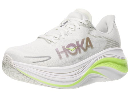 HOKA Skyward X 2\Mens Shoes\White/Neon Yuzu