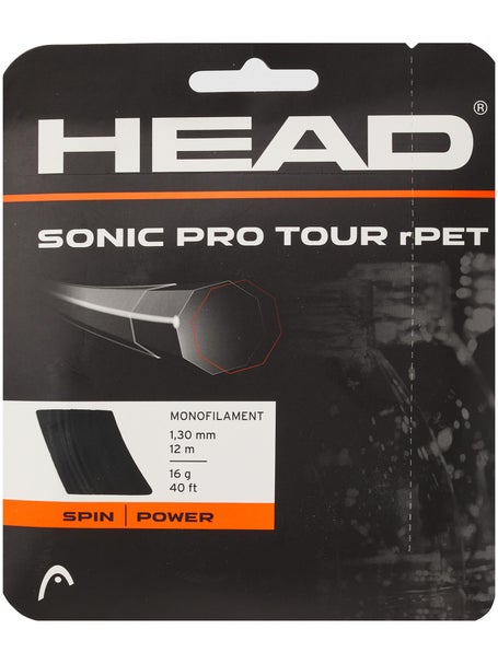Cordage Head Sonic Pro Tour rPET 1.30 16