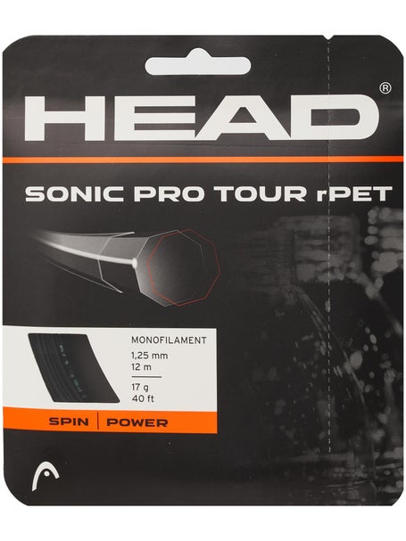 Cordage Head Sonic Pro Tour rPET 1.25 17