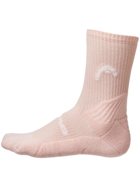 HEAD Tennis Crew 1-Pack Socks Light Pink
