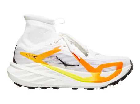 HOKA Tecton X 4\Womens Shoes\Frost/Neon Tangerine