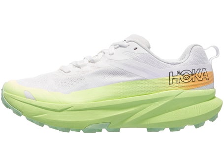 HOKA Torrent 5\Womens Shoes\Frost/Neon Yuzu