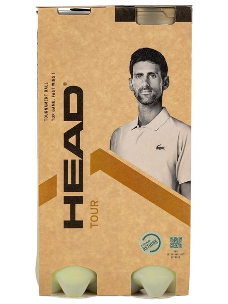 Head Tour Tennisball 4er Dose Doppelpack