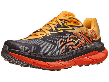  HOKA Tecton X 1 Men's Trail Running Shoes Orange, Orange, 10.5  AU