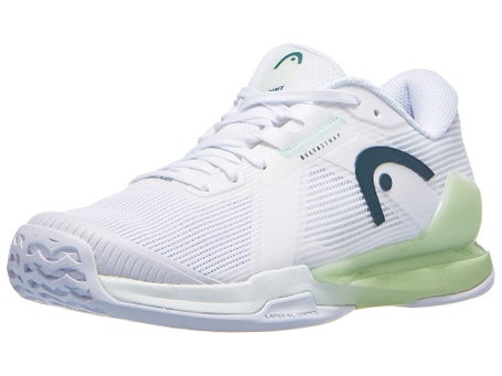 Scarpe HEAD Sprint Pro 4.0 bianco verde chiaro Donna TUTTE LE SUPERFICI