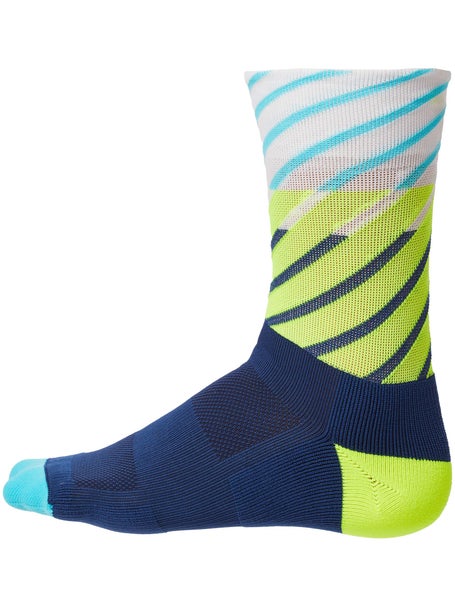Incylence Running HC Diagonals Navy Canary Socken