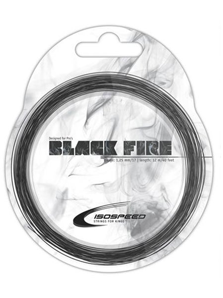 ISOSPEED Black Fire 1.25mm Tennissaite 12m Set