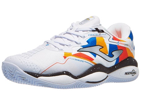 Joma Padel Smash\White/Orange Mens Shoes
