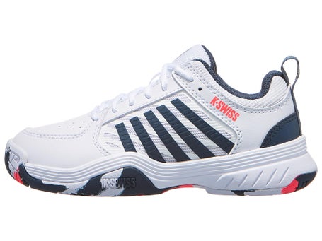 K Swiss Court Express 2 ALLCOURT Kinderschuh Weiß Stargazer Neon