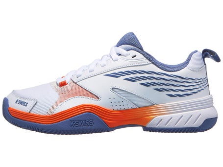 K-Swiss Speedex Clay\White/Infinity Scarlet Mens Shoe