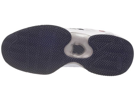 Chaussures Homme K Swiss Defier RS Blanc Bleu Marine TOUTES SURFACES