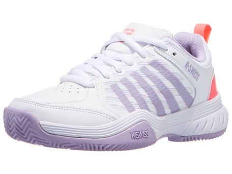 K-Swiss Court Express 2 Clay\White/Orchid/Neon Wom Shoe