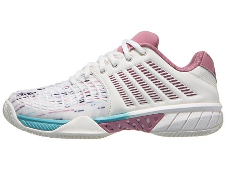 K-Swiss Express Light 3 Padel\White/Lilas/Turq Wom Shoe