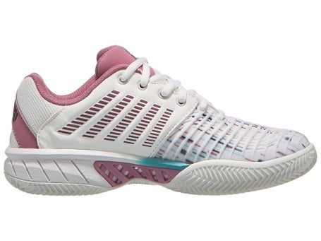 K-Swiss Express Light 3 Padel\White/Lilas/Turq Wom Shoe